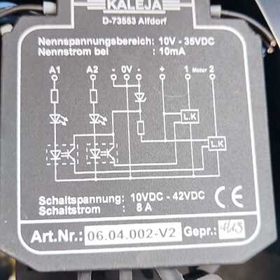 询价*德国D73553安全继电器KALEJA06.04.002