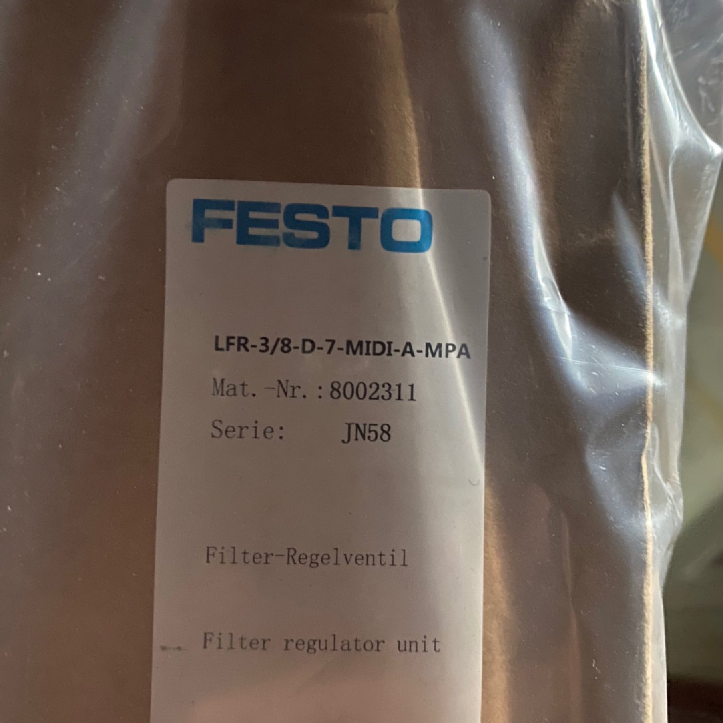 【询价】德国费斯托FESTO减压阀LFR-3/8-D-7-MID,3C数码配件,其它配件,淘宝优惠券,粉丝福利购,淘宝优惠卷