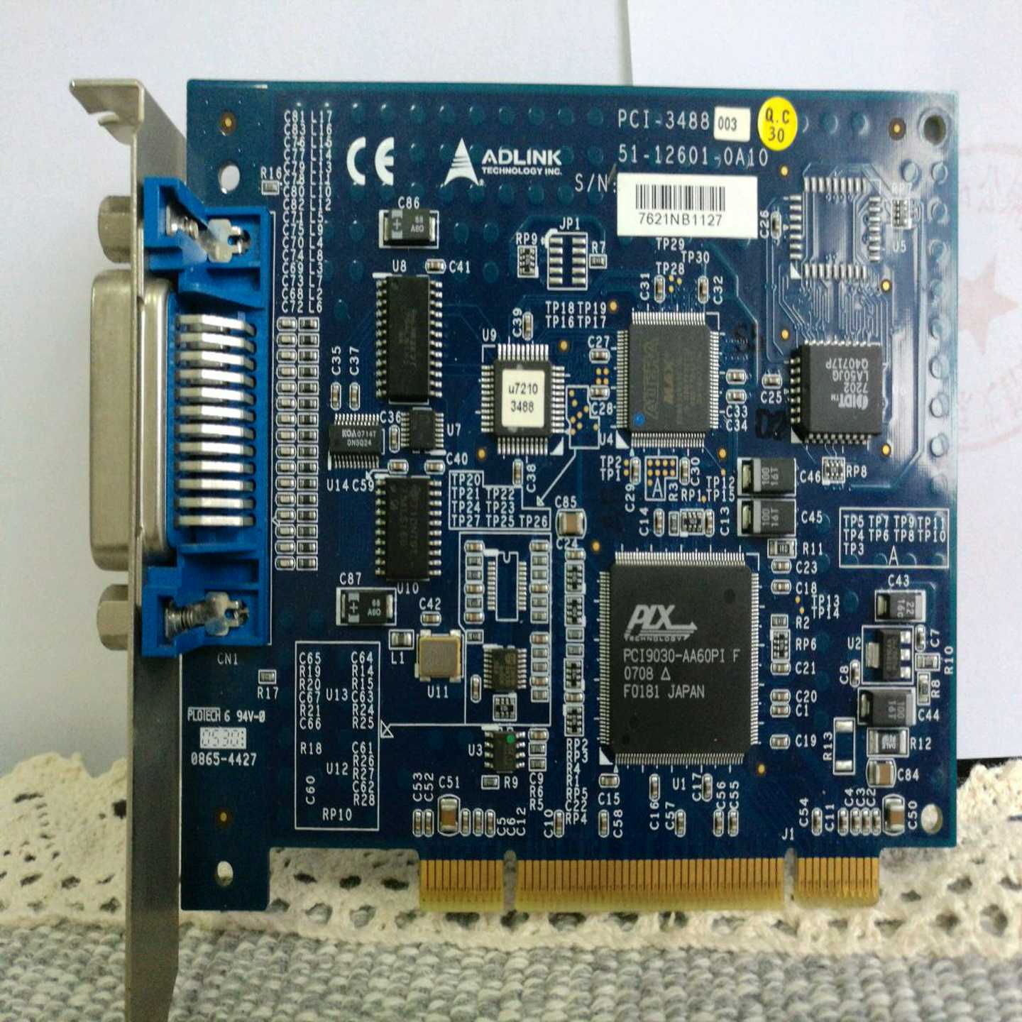 ADLINK  凌华 PCI-3488功能测试ok，放心购买[浩蓉商户]