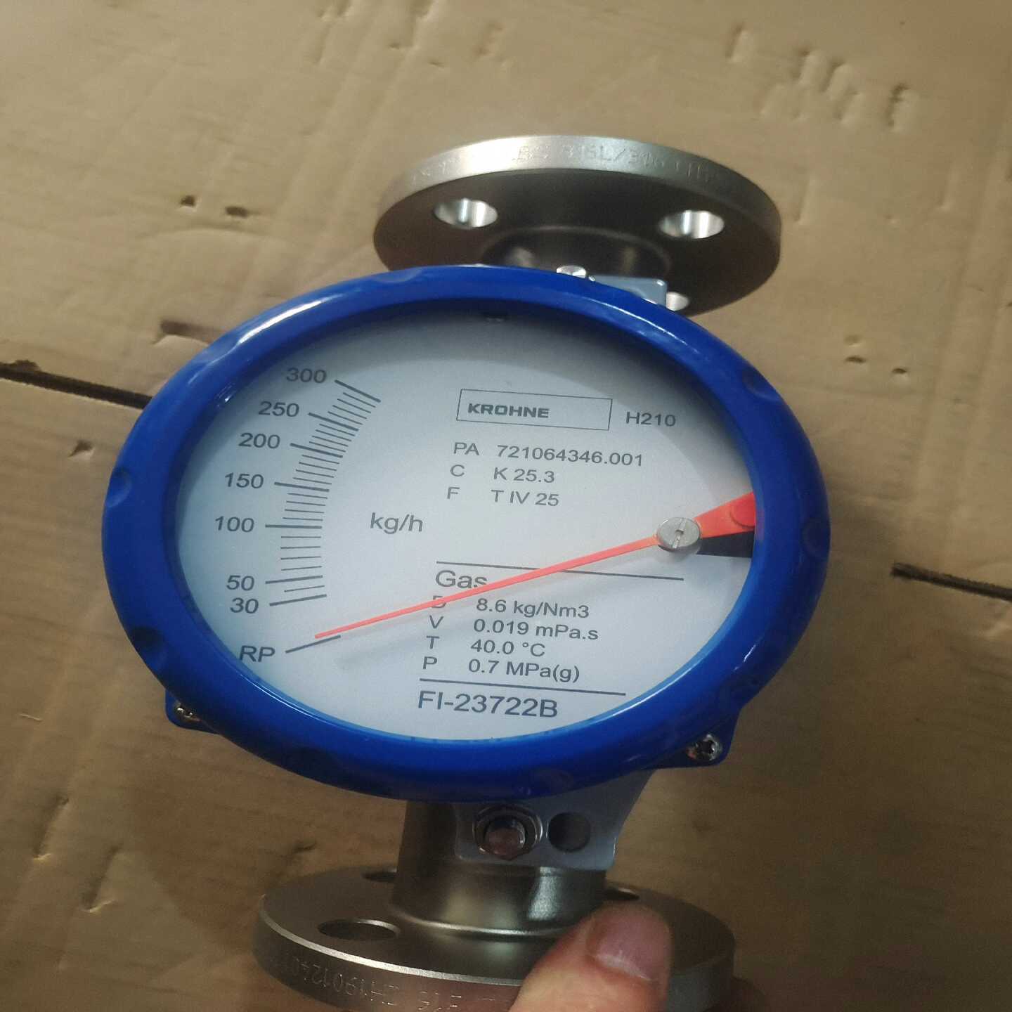 科隆金属管浮子流量计H210/RRL/M30/AIR实物图拍--议价商品