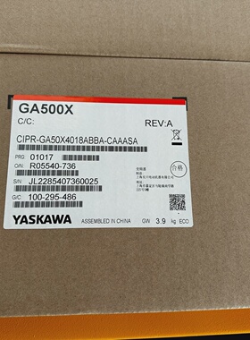 询价*安川变频器CIPRGA50X4018ACAAASA