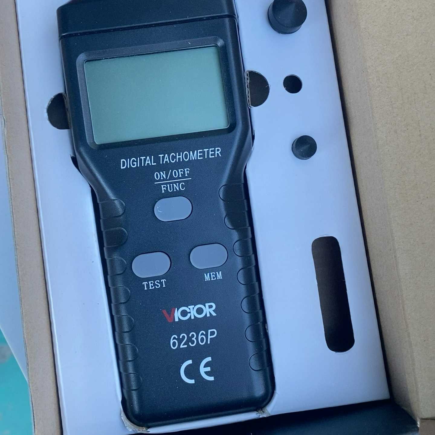 咨询-胜利转速测速仪VC6236P激光测转速仪电机马达数显转速表