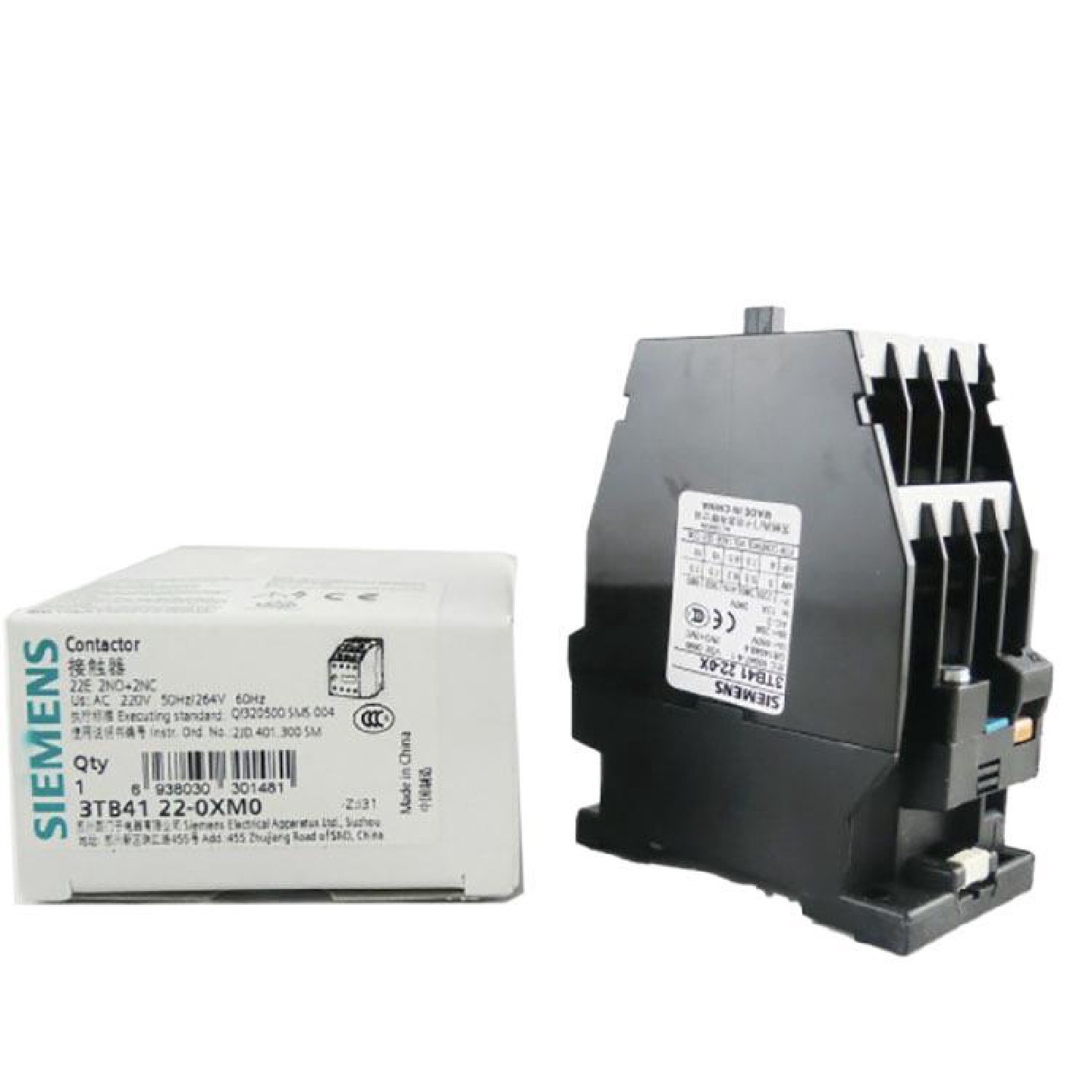 供应3TB4022-0XM09A自带22辅助苏州产地原厂交流接触器