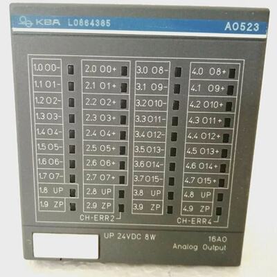 ABB 1SAP250200R3001 AO523 Analog Output Module KBA L0864385