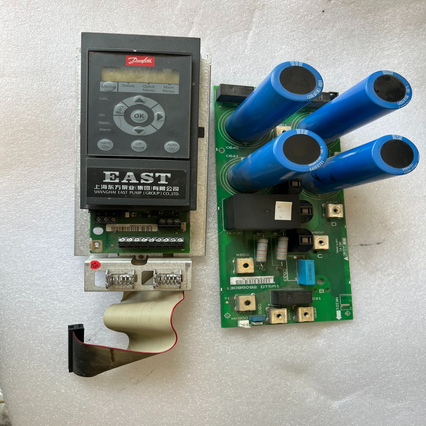 丹佛斯变频器主板与电容板130B6092DT5R1--议价商品