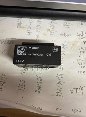 【星慕电子】HAHN V3605 ta 70 C/B 115V电源