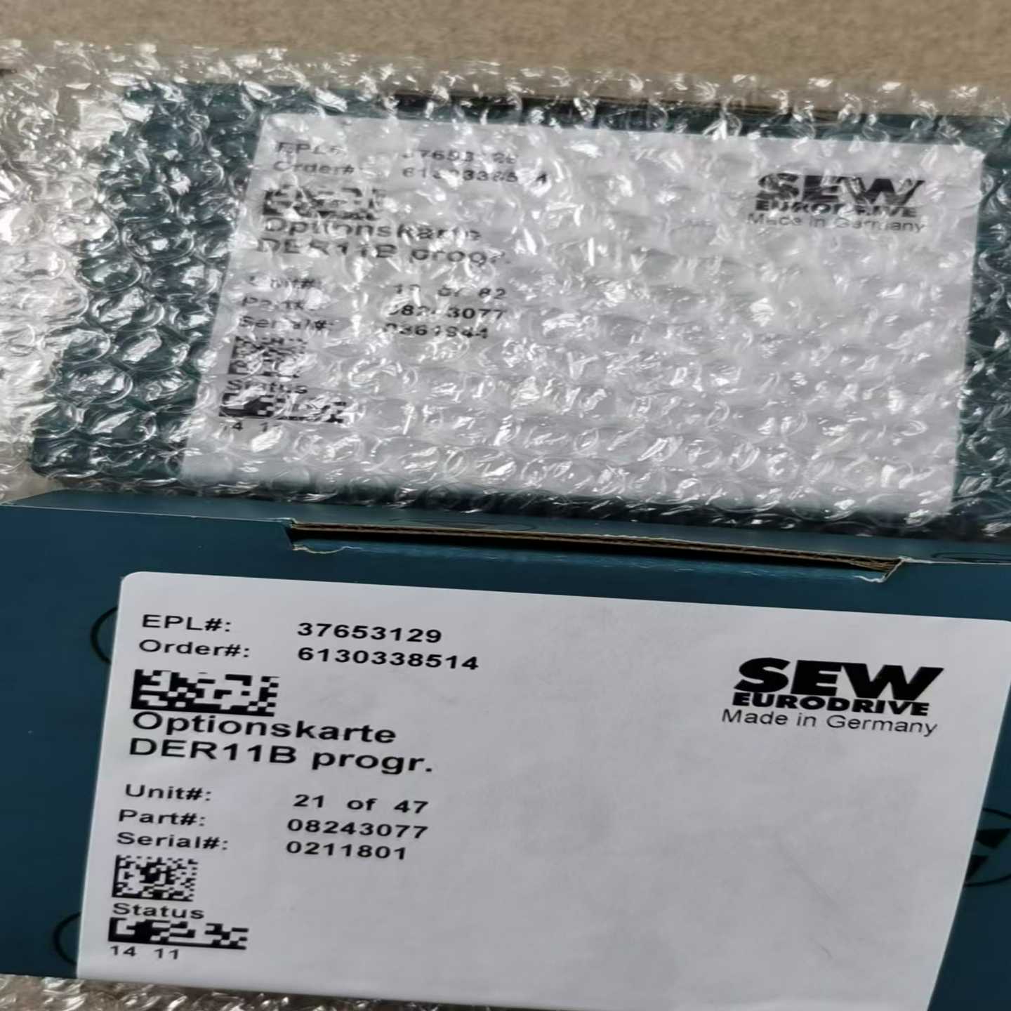 SEW变频器编码器通讯器卡型号DER11B全新现货--议价商品