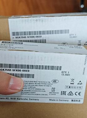 【询价】6gk7542-5fx00-0xe0  模块，仅开