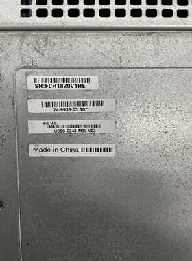 询价~Cisco 思科UCS C240M3 准系统 无硬盘内存CP