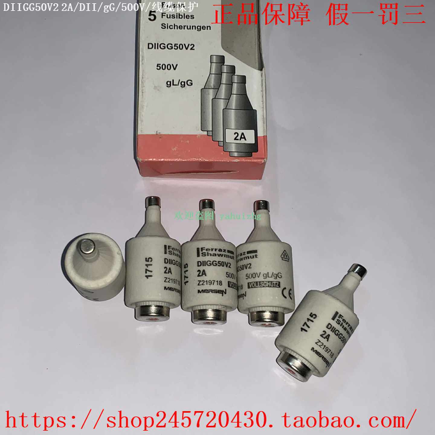 DIIGG50V2DIIGG50V4DIIGG50V6DIIGG50V10MERSEN保险丝