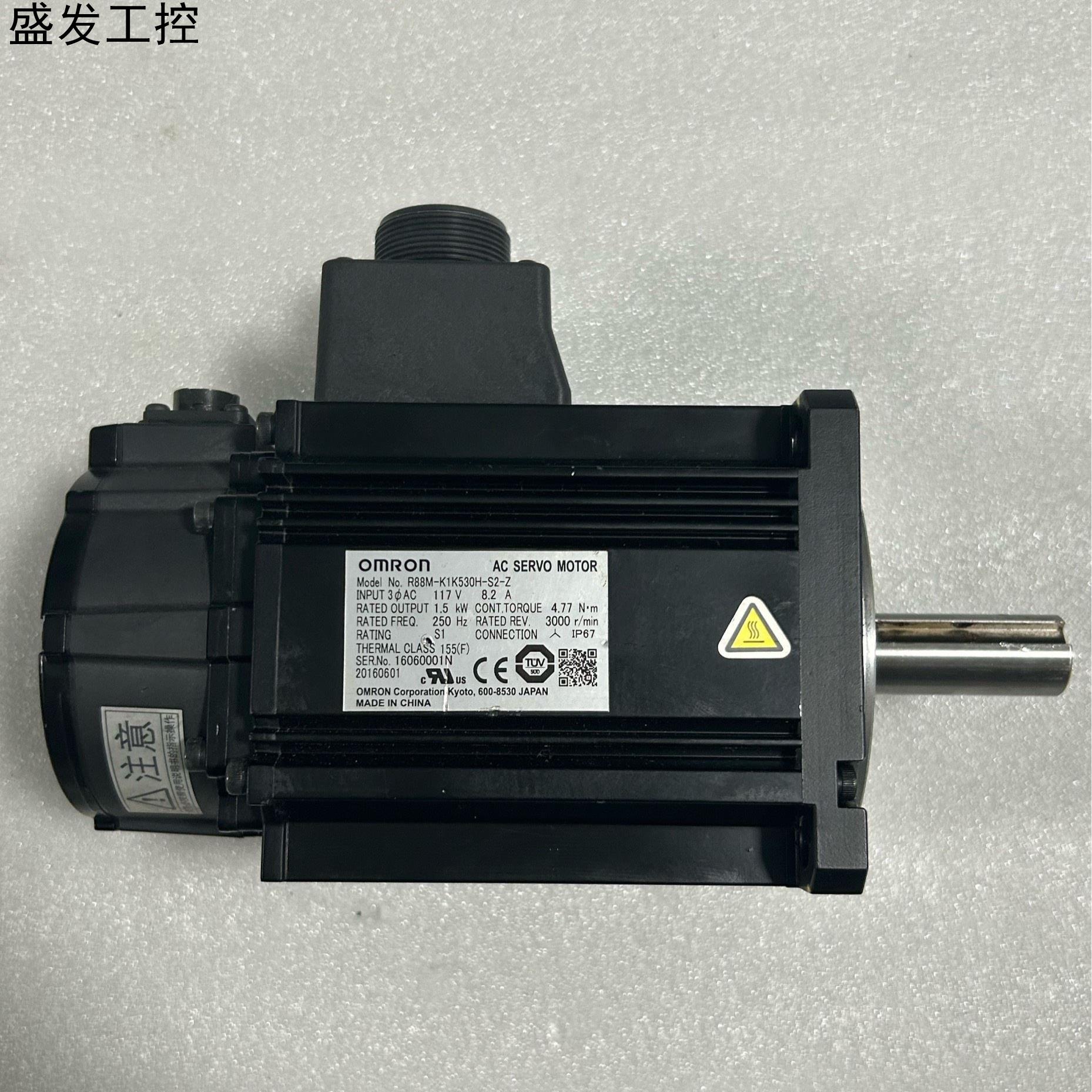 欧姆龙电机R88M-K1K530H-S2-Z二手正常拆机议价产品