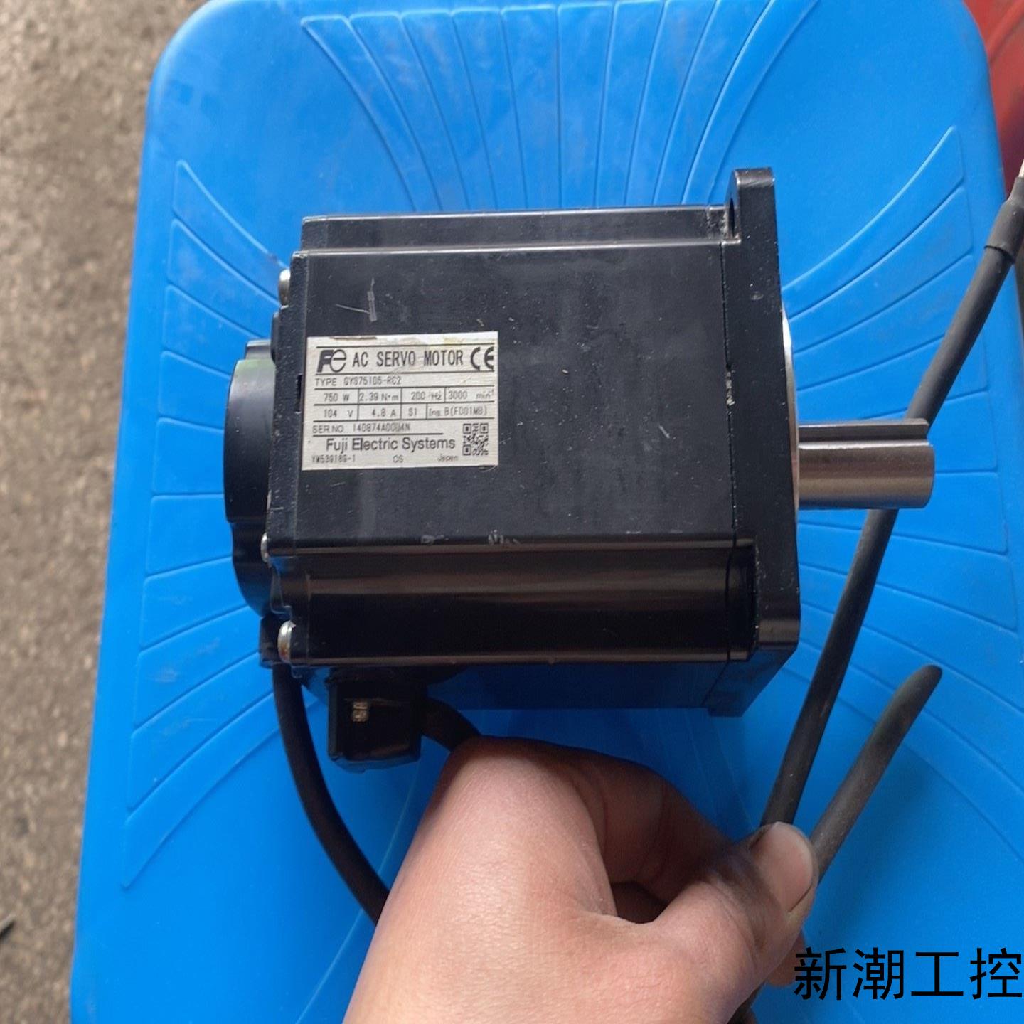 #电机 富士伺服电机GYS751D5-RC2  750W 3议价商品