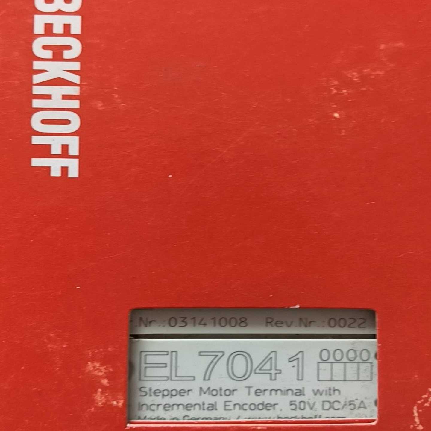 倍福模块EL7041全新原装需要的朋友来