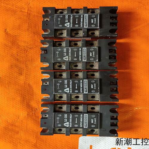 拆机件原装供德电中型三相子交流固态继应立电器 S3D4G-6议价商品