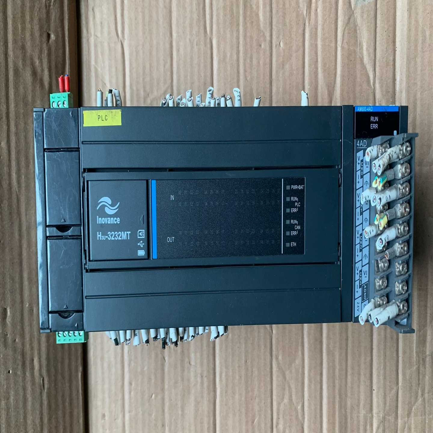 二手拆机汇川PLCH3U-3232MTAM600-4AD-议价