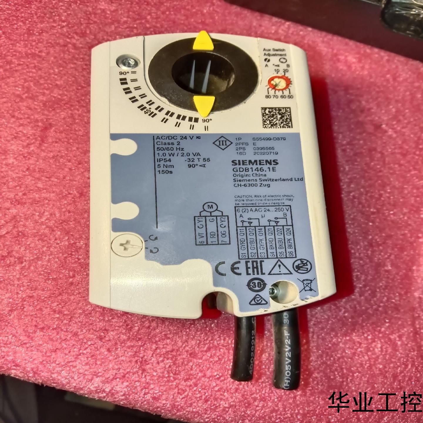 SIEMENS西门子风阀执行器GDB1461E无拆无修议价商品