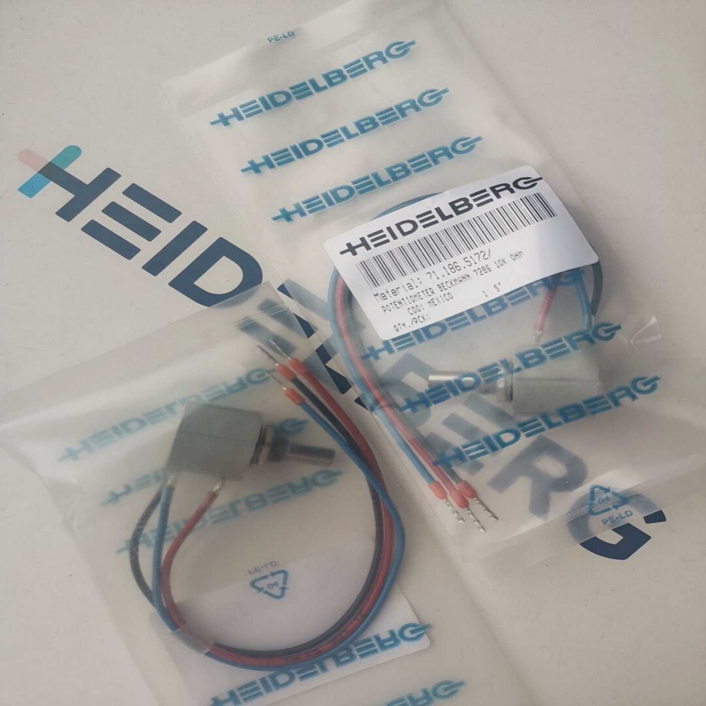 议价-海德堡印刷机配件CD102SM7471.186.5172原装打版电位器