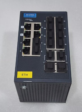 ADVANTECH EKI5626CIMB INDUSTRIAL ETHERNET SWITCH 16FE2G MODB