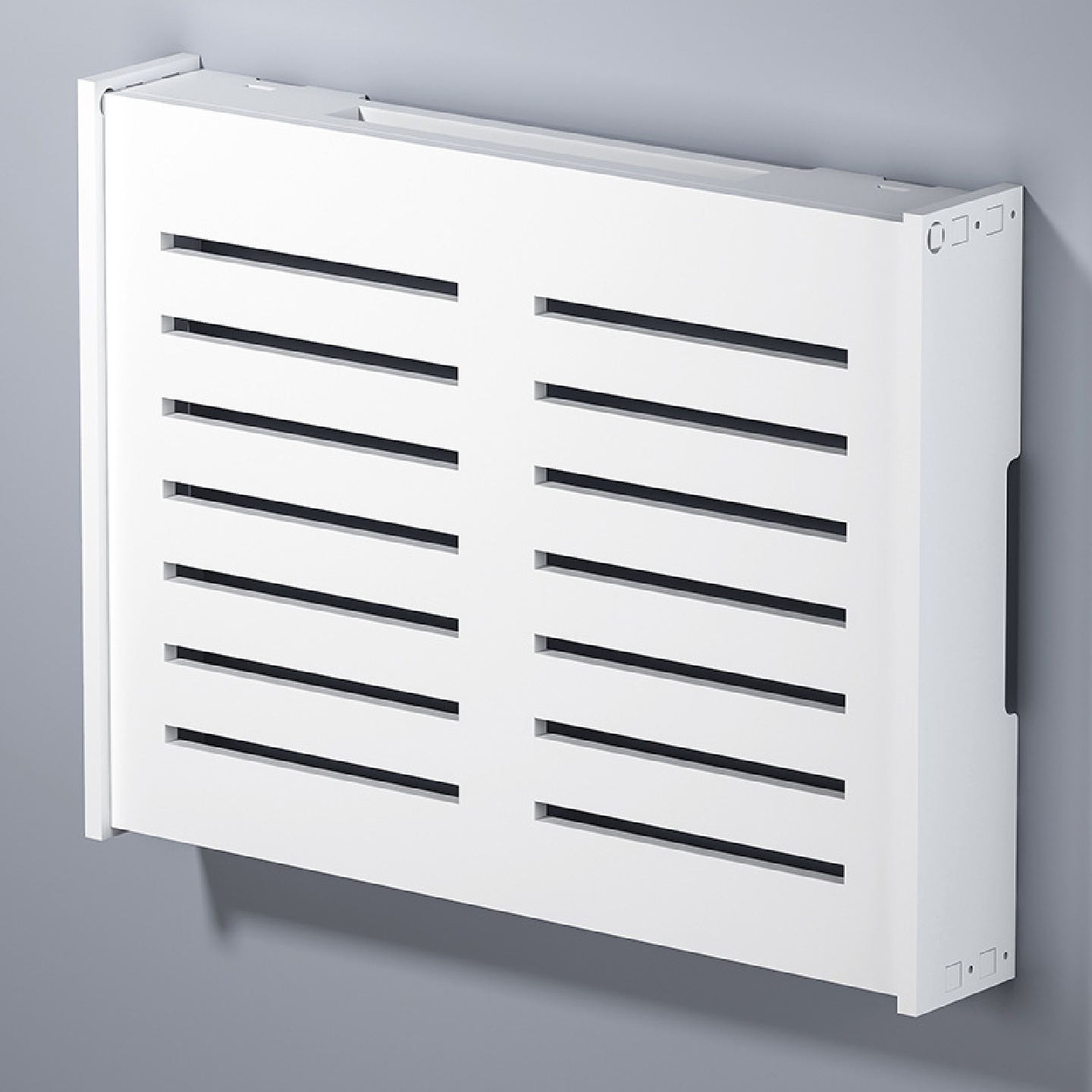 百叶窗电表箱挂画盖板遮挡弱电盒装饰画配电箱面板装饰加厚板陵星