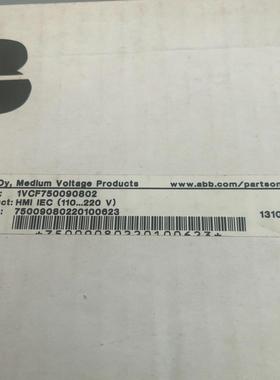ABB触摸屏1VCF750090802REF542plus（零零电子）