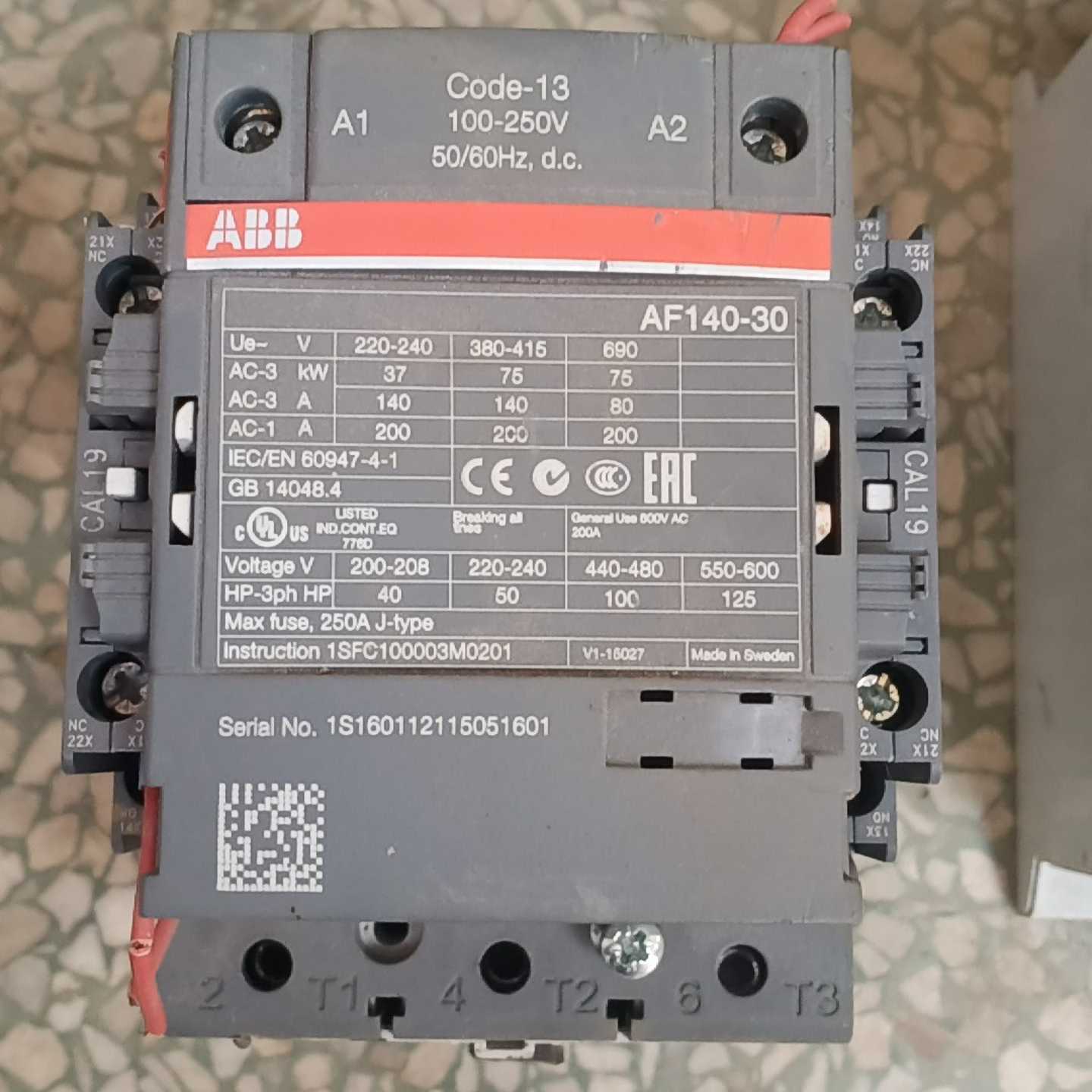【议价】——AF140—30接触器适用