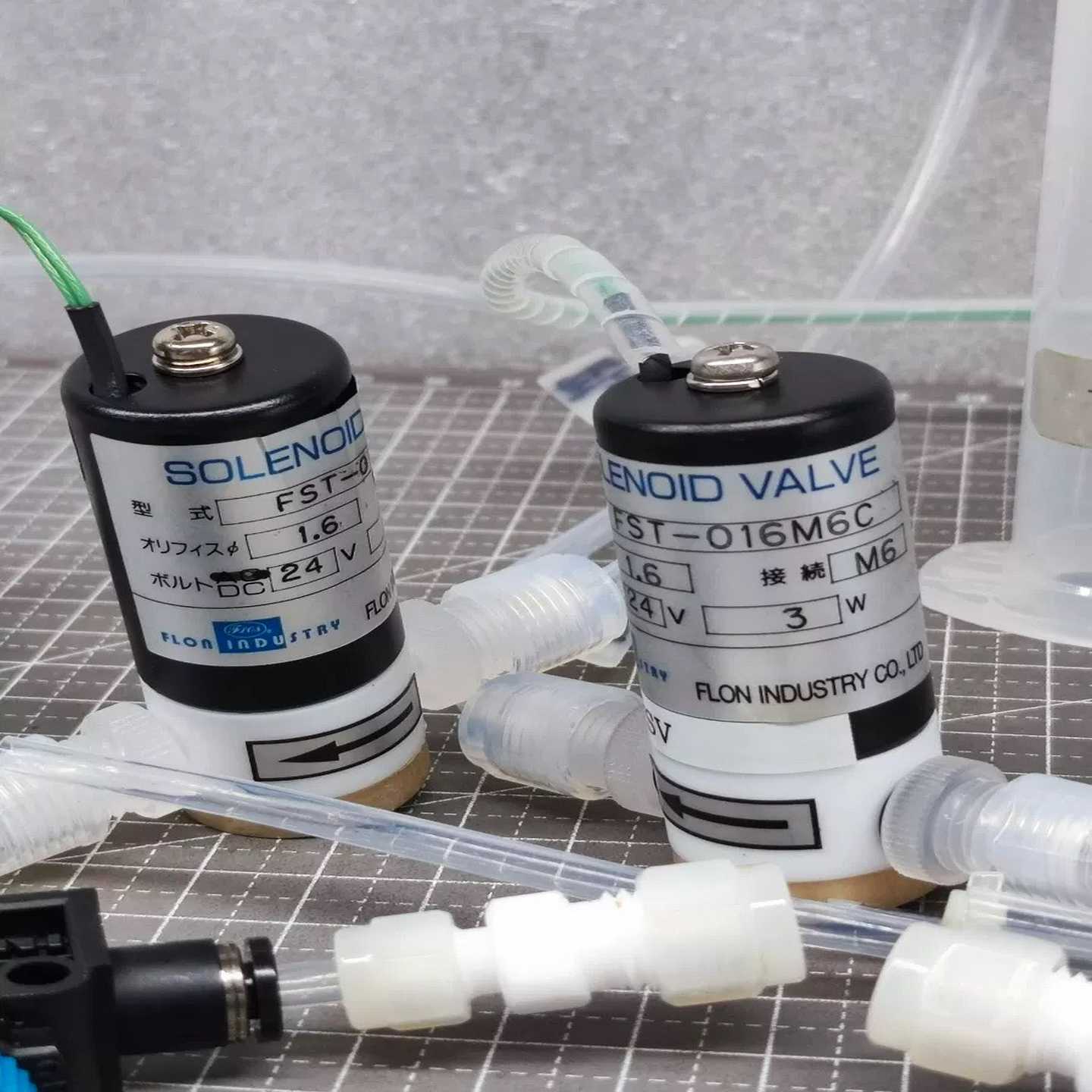 【议价】PTFE二通母电磁阀FST-016M6CDC24V3W适用