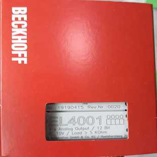 PLC倍福模塊EL4001EL4002EL4004EL詢價