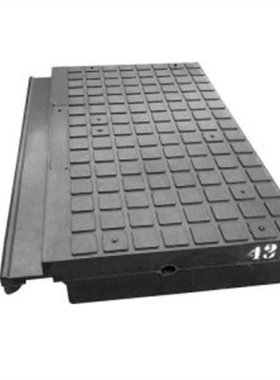 铁路橡胶道口板火车道口垫p43p50p60铁路口垫板橡胶减速板减速带