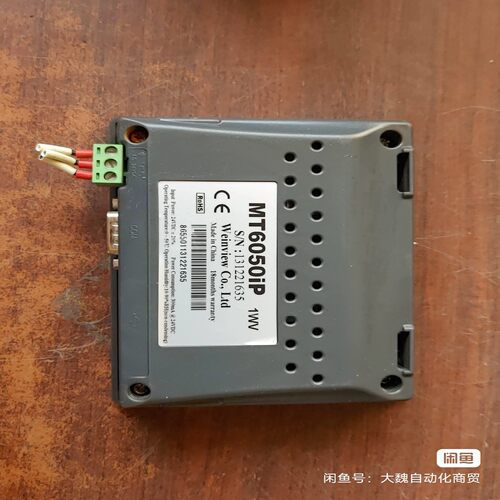 询价~威纶触摸屏MT6050IP 1WV，，成色漂