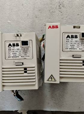 ABB变频器，ACS 141－1K6－1－U实物如图，包~询价
