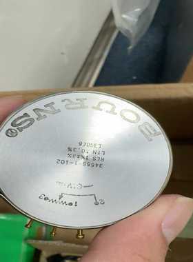 【请询价】BOURNS精密电位器型号3465S-1-102蓝色外壳