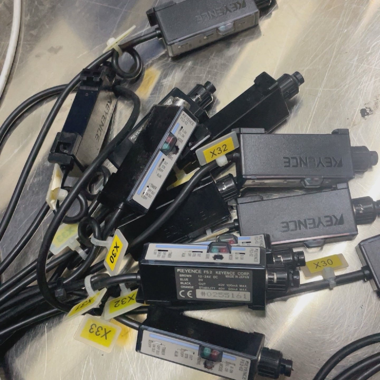 基恩士光仟放大器FS2-62，拆机下来的，共25个询价