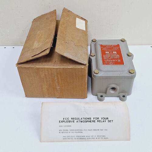 Wheelock XRTT40 Explosion Proof Relay Set