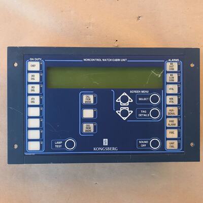 KONGSBERG MARITIME 8100138 WCU DISPLAY MODULE 6200364 620037