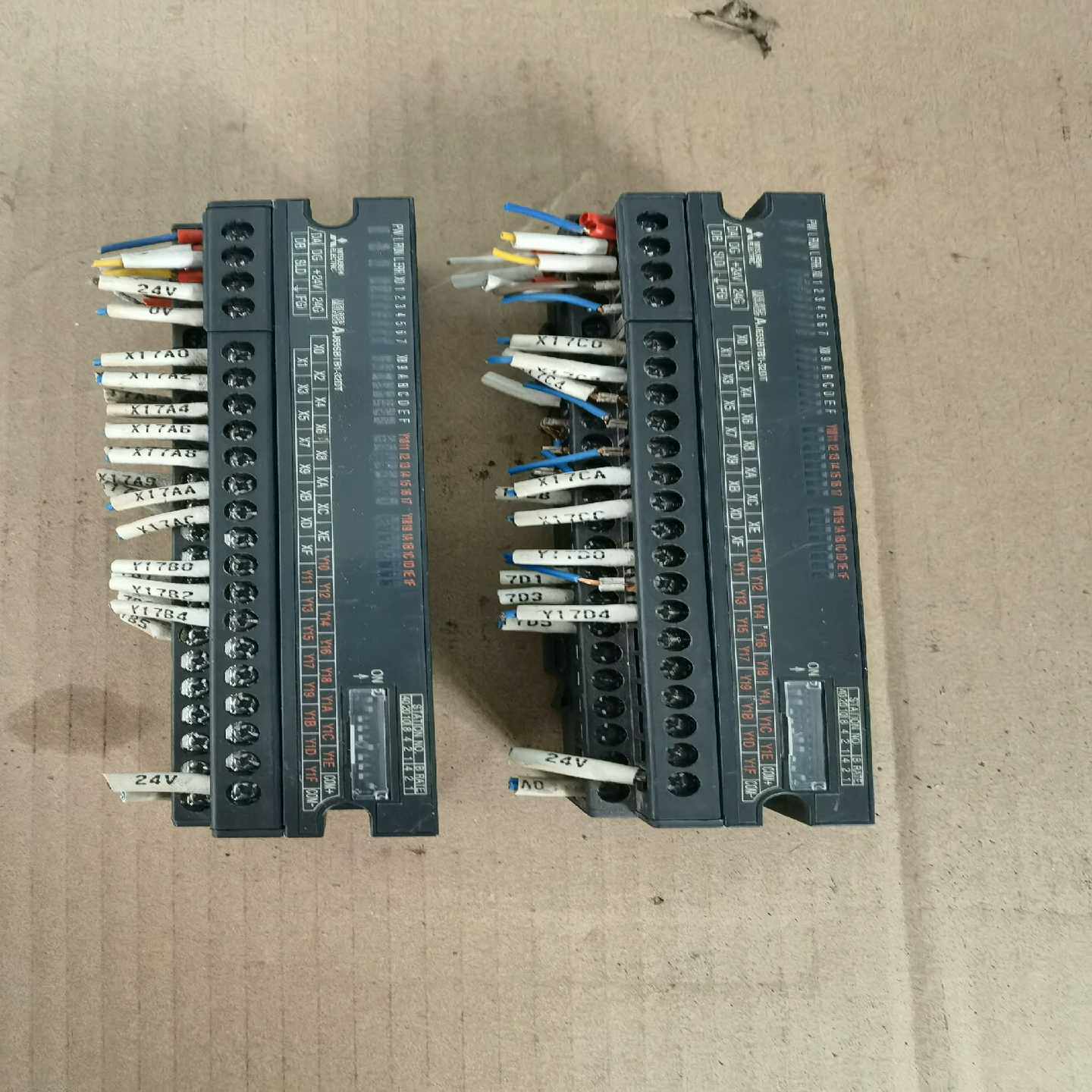 议价拆机，三菱远程模块AJ65SB1一32DT，实物实图拍照，功