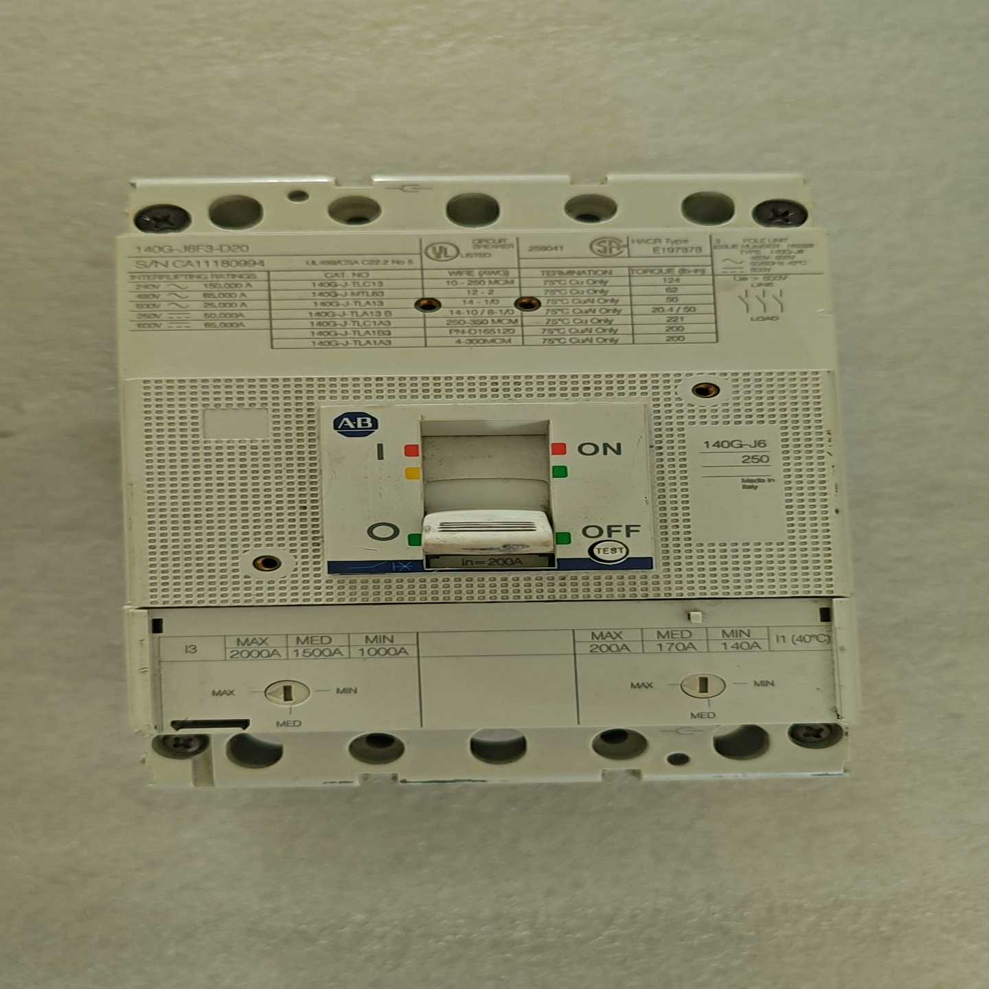 议价140G-J6X3/1Z40G-J6F3-D20/140G-J维修/现货
