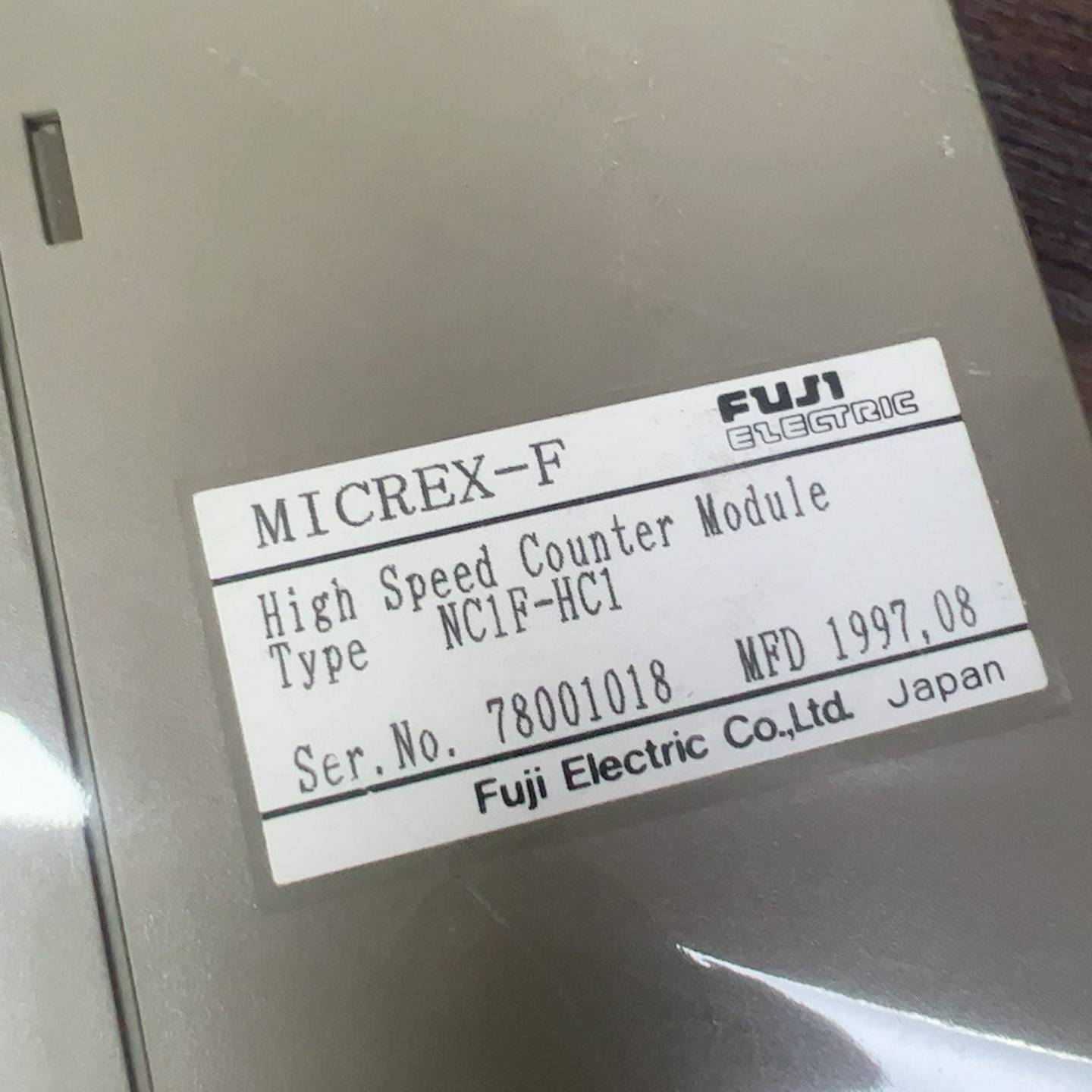 富士件NC1F-HC1库存处理【白零商行】