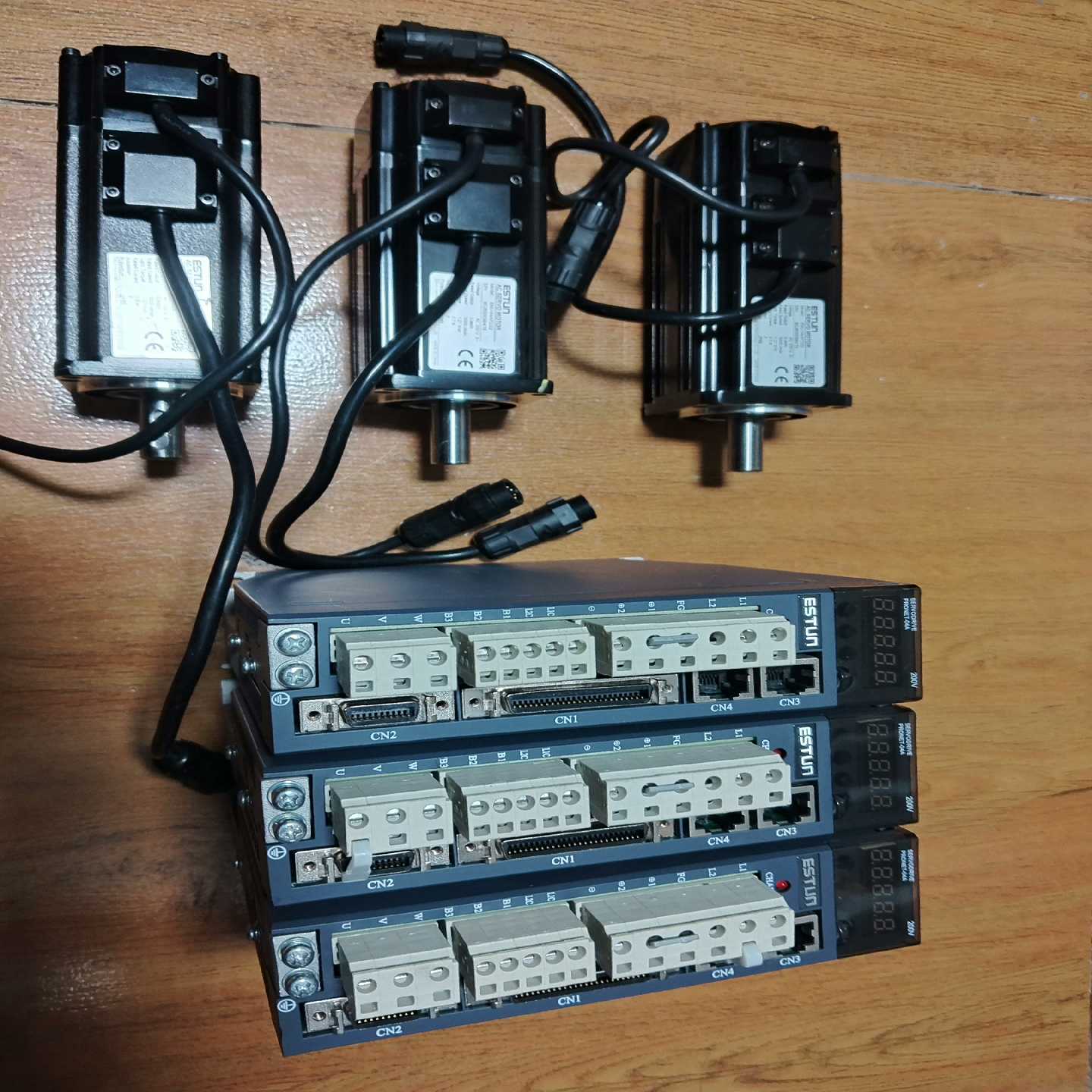 400w埃斯顿伺服电机PRONET-04AMG，电机EMJ-询价