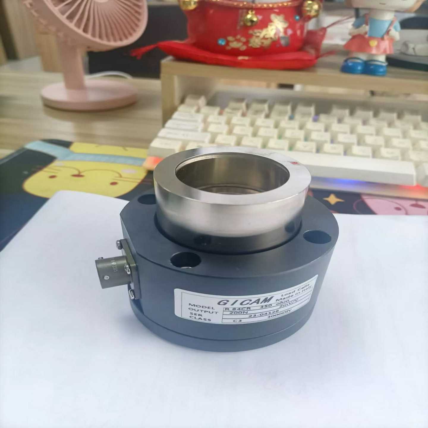 询价~GICAM张力传感器R84CR 350 ohm传感器200N