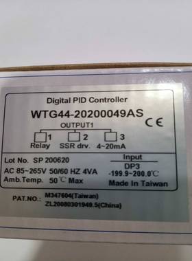WTG44-20200049AS WTG44-3020049AS WTG44-10200049AS WT404温控