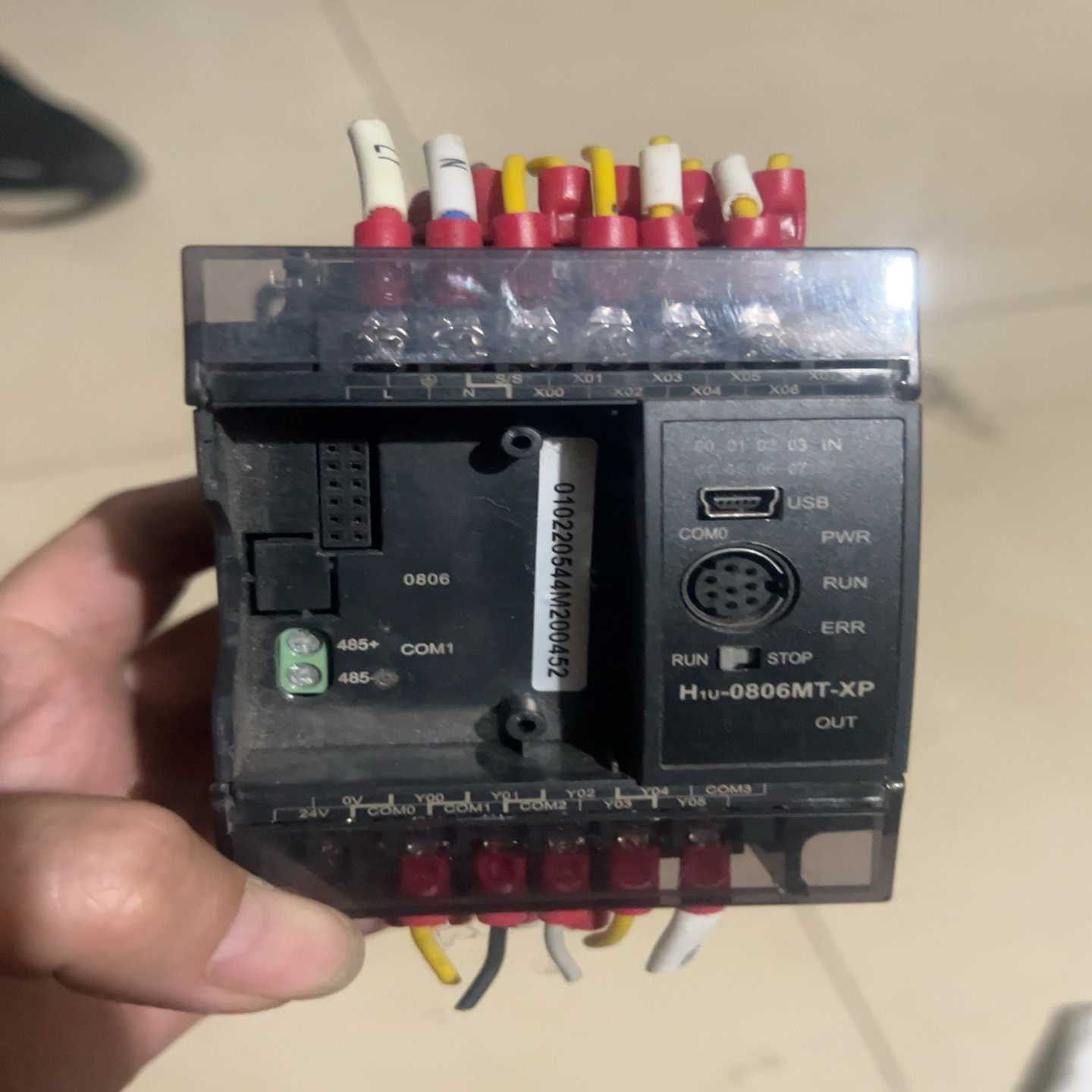 汇川H1U-0806MT-XP，拆机成色如图，功能包好，需要--议价商品