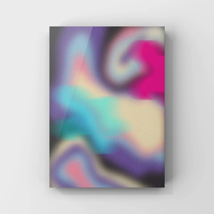 炫彩抽象无框画高级感小众 饰挂画房间摆画 梦幻系列装