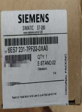 询价SIMATICS7-200PLC模块，型号6ES7