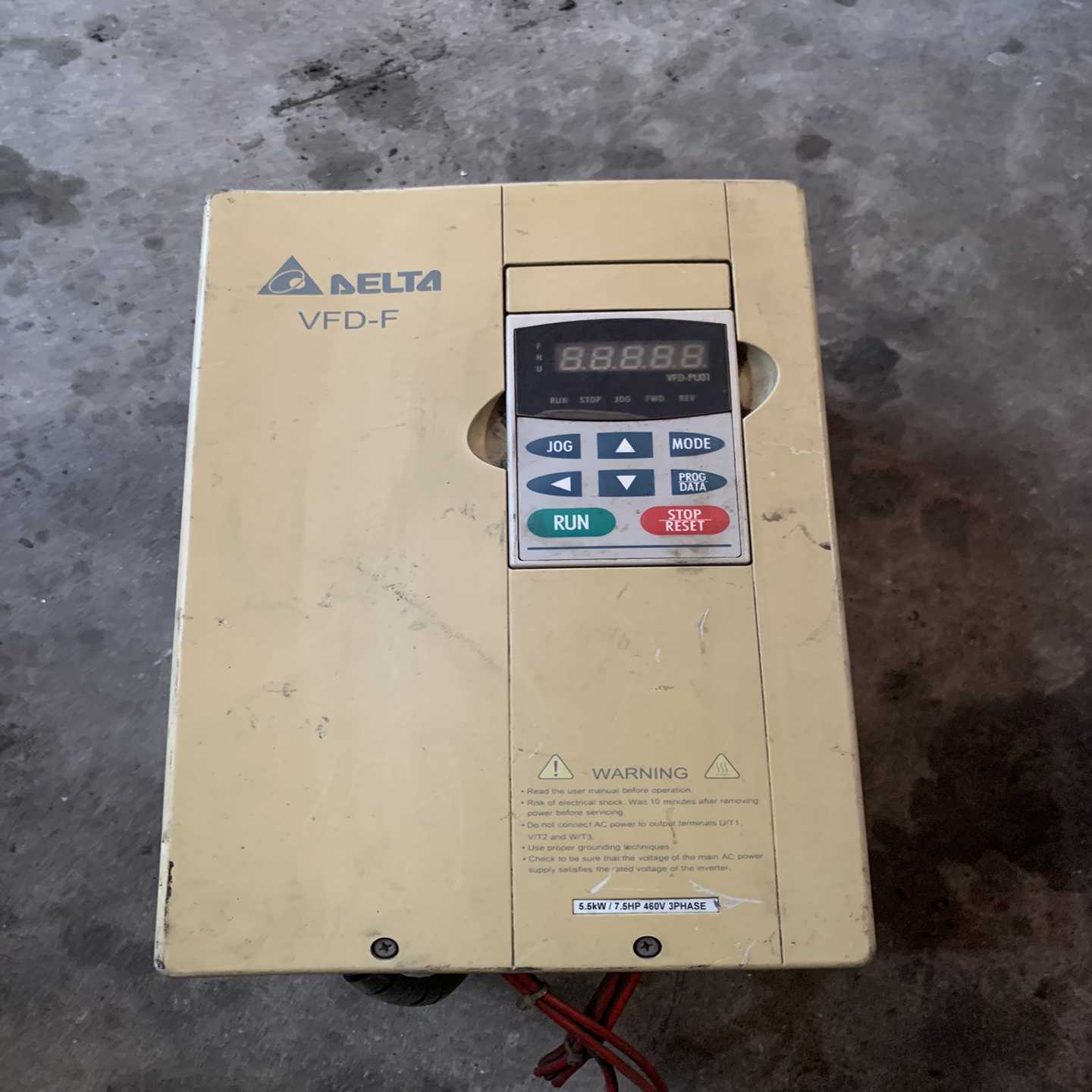 拆机台达变频器VFD-F系列VFD055B43AB5.5K--议价商品