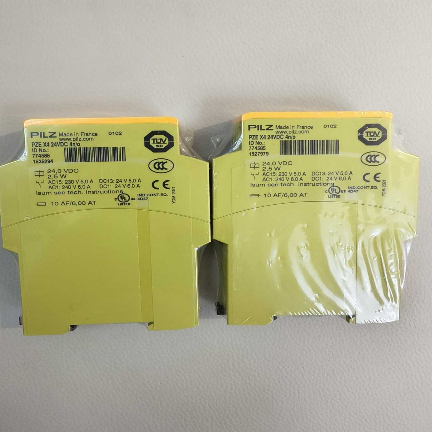 皮尔兹PILZ安全继电器PZEX424VDC4n/0，--议价商品