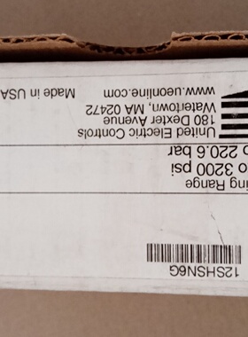 美国UE压力开关12SHSN6G   XY390-议价