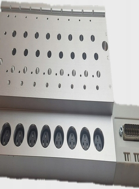 FestoVABM-B6-E-G12-8-M18站VUVB歧管底座G1/8BSP铝