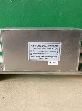 正常拆机AERODEV16安滤波器DNF51-3PH-3x1