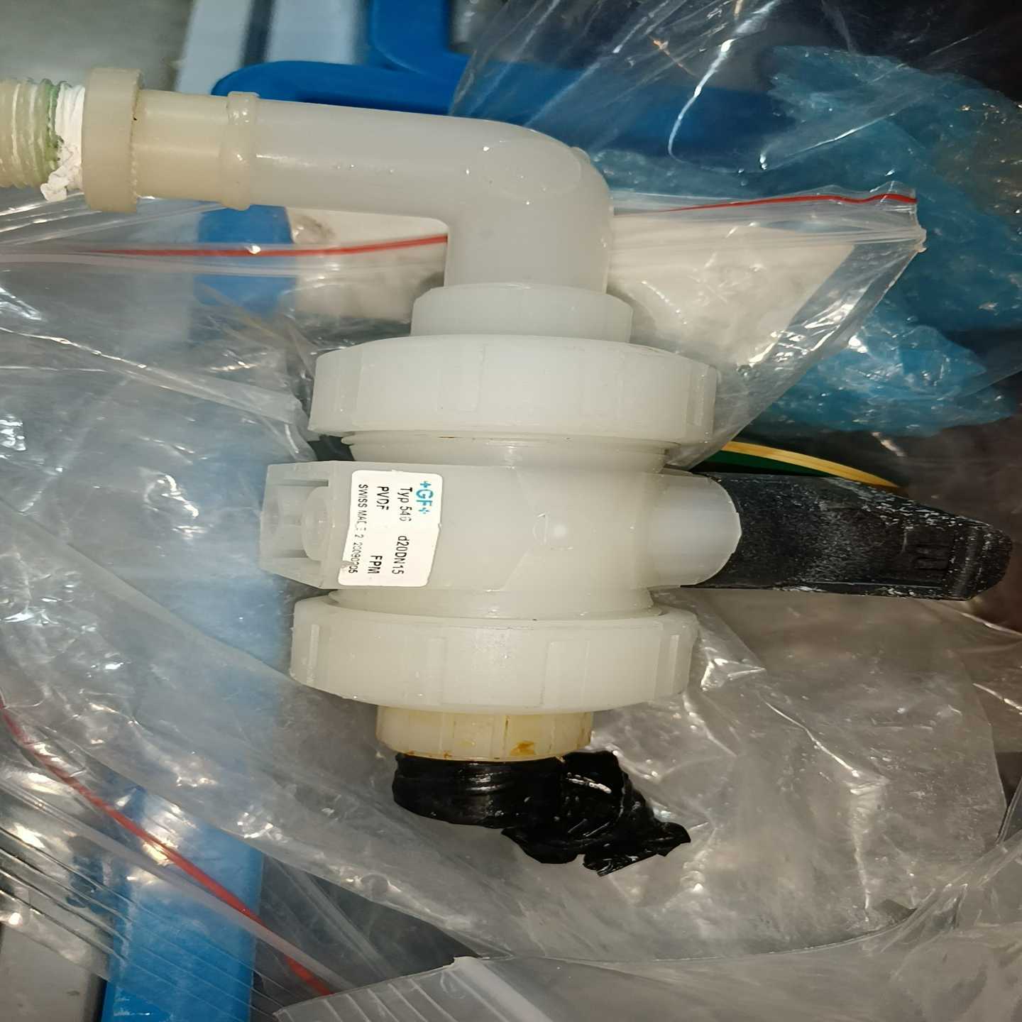 拆机GF手动阀Typ546d20DN15议价--议价商品