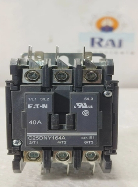 EATONC25DNY164ASER.E13POLE110-120V50/60Hz40A磁性接触
